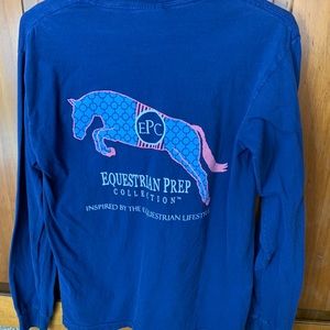 Equestrian Prep women's size small long sleeve